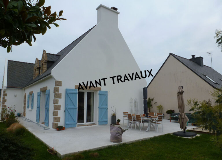 Maison sarzeau AVANT travaux, maitrise d'ouvre herve couedel